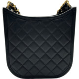 シャネル CHANEL マトラッセホーボーショルダー AS4532 ブラック ゴールド金具 カーフスキン レディース ショルダーバッグ