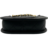 シャネル CHANEL マトラッセホーボーショルダー AS4532 ブラック ゴールド金具 カーフスキン レディース ショルダーバッグ