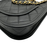 シャネル CHANEL マトラッセホーボーショルダー AS4532 ブラック ゴールド金具 カーフスキン レディース ショルダーバッグ