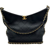 シャネル CHANEL マトラッセホーボーバック AS5549 ブラック ゴールド金具 ラムスキン レディース ショルダーバッグ