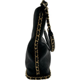 シャネル CHANEL マトラッセホーボーバック AS5549 ブラック ゴールド金具 ラムスキン レディース ショルダーバッグ