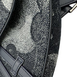 クリスチャン・ディオール Christian Dior サドルショルダーバッグ ダークネイビー キャンバス メンズ ショルダーバッグ