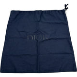 クリスチャン・ディオール Christian Dior サドルショルダーバッグ ダークネイビー キャンバス メンズ ショルダーバッグ