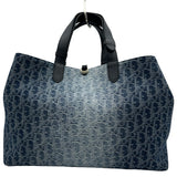 クリスチャン・ディオール Christian Dior トゥージュール ラージ M28210DC ブルー デニム レディース ハンドバッグ