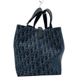 クリスチャン・ディオール Christian Dior トゥージュール ラージ M28210DC ブルー デニム レディース ハンドバッグ