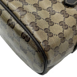 グッチ GUCCI 2WAY ハンドバッグ 341504 ダークブラウン GGクリスタル レディース ハンドバッグ