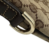 グッチ GUCCI インターロッキングGバック 169998 ブラウン キャンバス レディース ショルダーバッグ