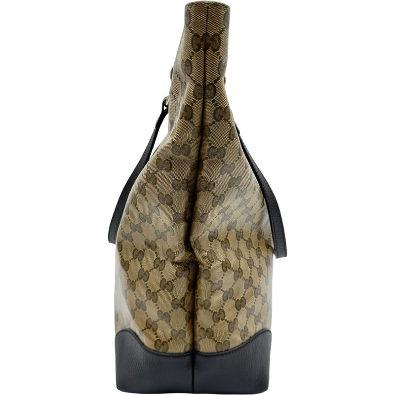 グッチ GUCCI トートバッグ 353702 ブラウン GGクリスタル レディース