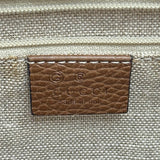 グッチ GUCCI ブリーホーボーバッグ 449244 ベージュ GGキャンバス レディース ショルダーバッグ
