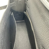 エルメス HERMES ケリー25　内縫い W刻印 ブラック シルバー金具 トゴ レディース ハンドバッグ