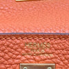 エルメス HERMES ケリー25 内縫い □K刻印 オレンジ ゴールド金具 トリヨン レディース ショルダーバッグ