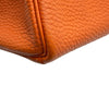 エルメス HERMES ケリー25 内縫い □K刻印 オレンジ ゴールド金具 トリヨン レディース ショルダーバッグ