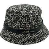 ロエベ LOEWE アナグラムハット ネイビー コットン ユニセックス その他ファッション雑貨
