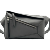 ロエベ LOEWE パズルバムバッグ スモール B510U89X02 グレージュ レザー メンズ ボディバッグ
