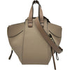 ロエベ LOEWE ハンモックスモール A538S35X51 ベージュ レザー レディース ショルダーバッグ