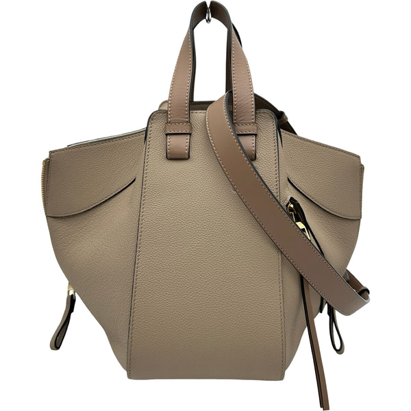 ロエベ LOEWE ハンモックスモール A538S35X51 ベージュ レザー