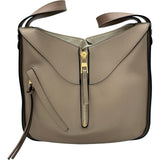 ロエベ LOEWE ハンモックスモール A538S35X51 ベージュ レザー レディース ショルダーバッグ