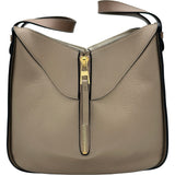 ロエベ LOEWE ハンモックスモール A538S35X51 ベージュ レザー レディース ショルダーバッグ