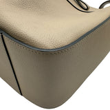 ロエベ LOEWE ハンモックスモール A538S35X51 ベージュ レザー レディース ショルダーバッグ
