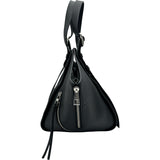 ロエベ LOEWE ハンモックフリップ A538HHBX07 ブラック レザー レディース ショルダーバッグ