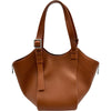 ロエベ LOEWE ハンモックフリップ A538HH8X07 ブラウン レザー レディース ショルダーバッグ