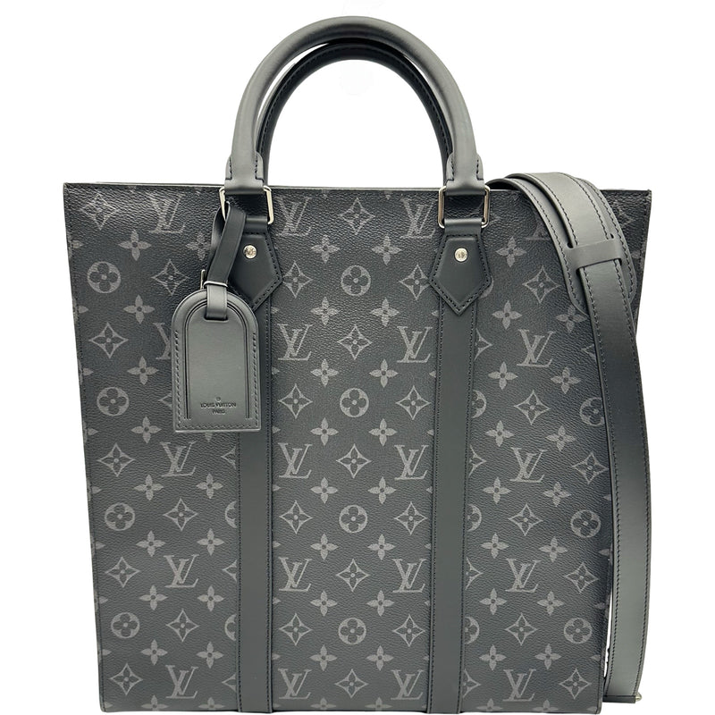 ルイヴィトン　トートバッグ ルイ・ヴィトン LOUIS VUITTON サック・プラ M46452 ブラック