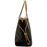 ルイ・ヴィトン LOUIS VUITTON ネヴァーフルMM インサイドアウト M11947 ブラウン/ジョーヌサフラン モノグラム・キャンバス レディース ショルダーバッグ