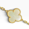 ヴァンクリーフ＆アーペル Van Cleef & Arpels ヴィンテージアルハンブラブレス5P ゴールド Au750 マザー オブ パール ジュエリー