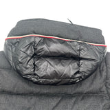 モンクレール MONCLER HEM ダウンジャケット グレー ウール メンズ ダウンジャケット