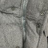 モンクレール MONCLER HEM ダウンジャケット グレー ウール メンズ ダウンジャケット