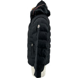 モンクレール MONCLER HEM ダウンジャケット グレー ウール メンズ ダウンジャケット