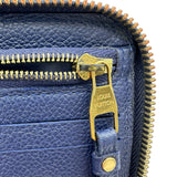 ルイ・ヴィトン LOUIS VUITTON ポルトフォイユ・スクレットロン M93438 ブルー アンプラント メンズ 長財布