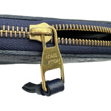 ルイ・ヴィトン LOUIS VUITTON ポルトフォイユ・スクレットロン M93438 ブルー アンプラント メンズ 長財布