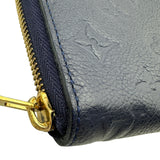 ルイ・ヴィトン LOUIS VUITTON ポルトフォイユ・スクレットロン M93438 ブルー アンプラント メンズ 長財布