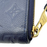 ルイ・ヴィトン LOUIS VUITTON ポルトフォイユ・スクレットロン M93438 ブルー アンプラント メンズ 長財布