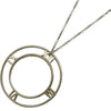 ティファニー TIFFANY＆CO アトラス ラウンド オープン ネックレス シルバー Ag925 ジュエリー