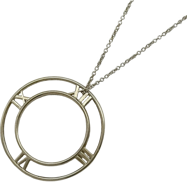 Tiffany & Co. アトラス サークル ネックレス AG925 ティファニー TIFFANY＆CO アトラス ラウンド オープン ネックレス