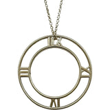 ティファニー TIFFANY＆CO アトラス ラウンド オープン ネックレス シルバー Ag925 ジュエリー