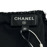 シャネル CHANEL チェックツイードタンクトップ P78303 ブラック ツイード レディース タンクトップ