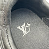 ルイ・ヴィトン LOUIS VUITTON フットプリント サッカーローカットスニーカー 1ANIWT ブラック レザー メンズ スニーカー