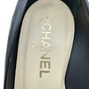 シャネル CHANEL マトラッセ ココマークメタルパンプス G28180 ブラック レザー レディース パンプス