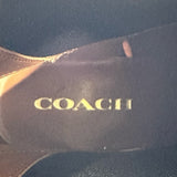 コーチ COACH キンスリーシグネチャーサイドゴアブーツ ブラウン レザー レディース ブーツ