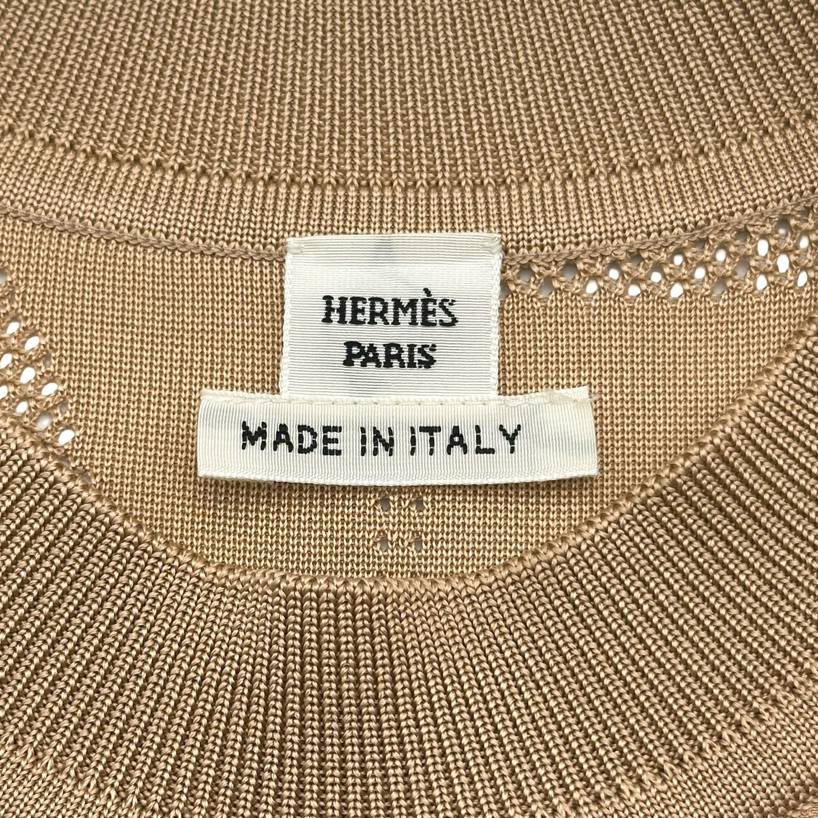 エルメス HERMES EN DESORDRE FINESSE ツイルレーヌニット 4E2838DQ