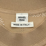 エルメス HERMES EN DESORDRE FINESSE ツイルレーヌニット 4E2838DQ ピンク シルク レディース セーター