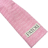 PATOU ライトウェイコットンツイードノーカラージャケット JA0500206457P ピンク ツイード レディース ノーカラージャケット
