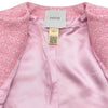 PATOU ライトウェイコットンツイードノーカラージャケット JA0500206457P ピンク ツイード レディース ノーカラージャケット