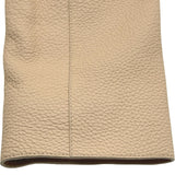 エルメス HERMES アイレットスクラプディアスキンレザージャケット 2E1218D0 ベージュ レザー レディース その他アウター
