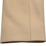 エルメス HERMES アイレットスクラプディアスキンレザージャケット 2E1218D0 ベージュ レザー レディース その他アウター