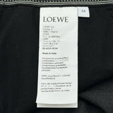 ロエベ LOEWE アシンメトリーフレアスカート S359Y08X44 グレー ウール レディース スカート