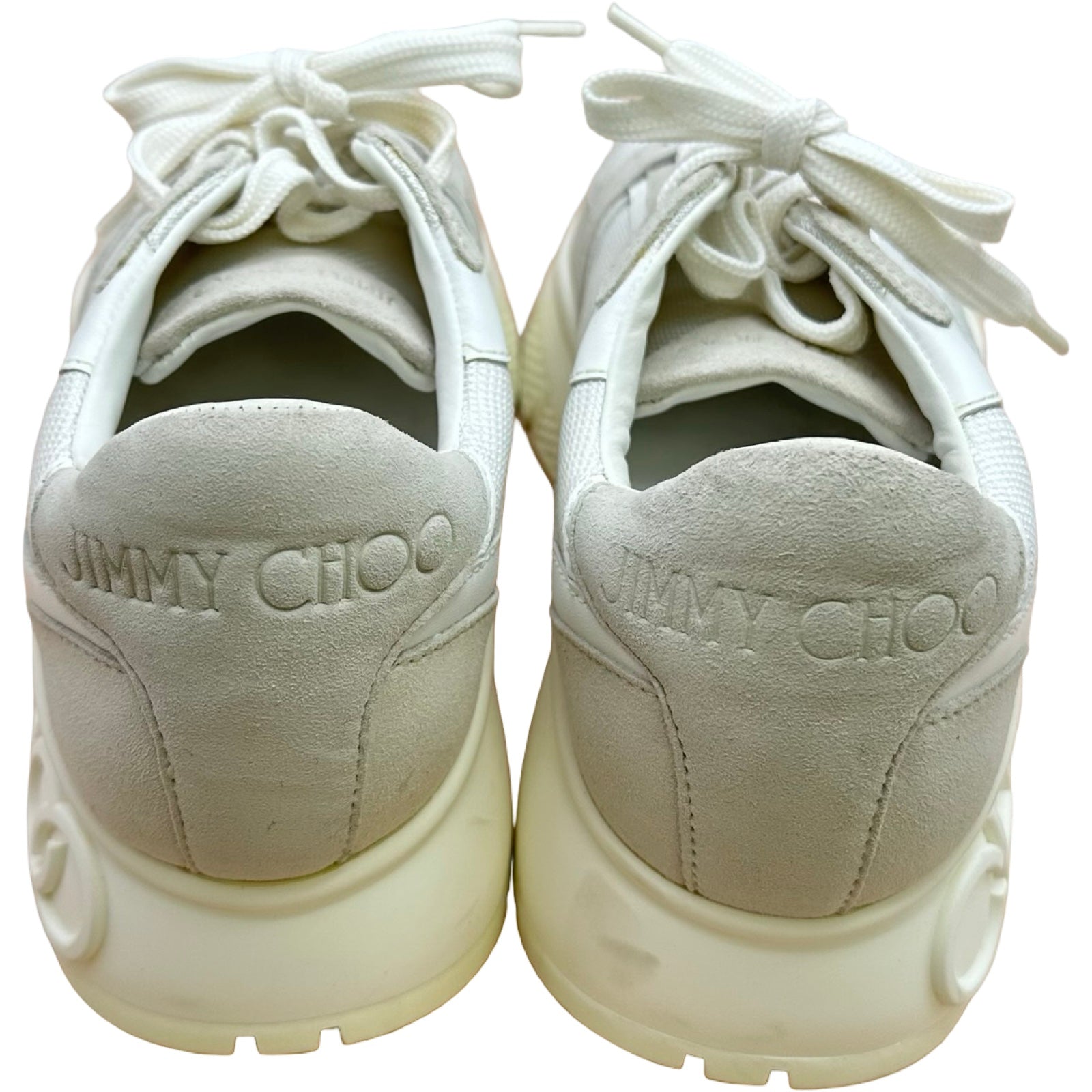 ジミーチュウ JIMMY CHOO LANDON ローカットスニーカー ホワイト